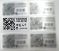 在飛比找Yahoo!奇摩拍賣優惠-【小玲精品】2.5x4.5cm 190張/QR CODE/工