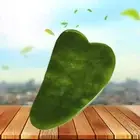 Gua Sha Board Scraper Natural Jade Stone Guasha Massage Tool Care Healthy .pi