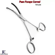 Surgical Hemostat Artery Pean Locking Forceps Curved Veterinary Instruments CE