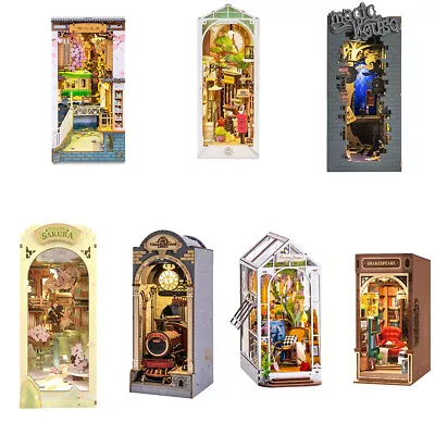 Robotime Rolife Book Nooks Series Stories in Books DIY Miniature House Furniture