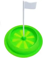 Colaxi Golf Putting Cup Flag, Golf Training Aid, Silicone with Flag Lightweight Golf Putter Cup Golf Hole Cup Practice for Golf Outdoor Training Yard