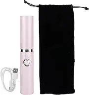 Alisadores de cabelo portátil Ion Negativo Ion Plato Aquecimento Velozes 4800mAh cobrança USB por lojas de casa e cabeleireiro (Rosa)