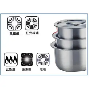 『 峻呈 』(免運 不含偏遠 可議價) 王樣 K-S-001 316極緻調理鍋 18/20/22CM 萬用鍋