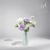 在飛比找momo購物網優惠-【Floral M】花精靈比安卡仿真花禮(人造花/塑膠花/假
