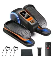 Gonex Under Desk Compact Portable Elliptical Exercise Machine LCD W/ Remote -NEW