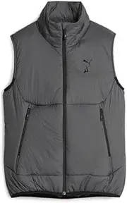 [PUMA] Womens Seasons Primaloft Full-Zip Vest Athletic Outerwear Casual Insulated - Black