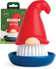 Beardy Gnome Dish Brush - Quirky Kitchen Accessory and Gift for Women