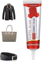 Leather Glue,60ml Strong Leather Shoes Glue - Super Leather Glue, Leather Glue Adhesive for Purses, Upholstery, Sofas, Furniture, Clear Leather Adhesive