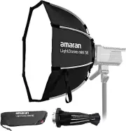 Amaran Light Dome Mini SE Softbox Quick-Setup Compact Bowens Mount Octagonal Sof