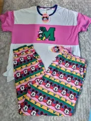 NEW PETER ALEXANDER MICKEY MOUSE PJ SET TOP & PANTS WOMENS Size Plus 1 16_18