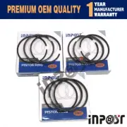 3 Sets K3E Piston Rings for Mitsubishi Engine CAT MS02M Excavator