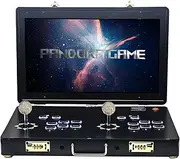 20 inch Portable Arcade Game Console, Plug and Play Game Machine, with 30000 Retro Games, Pandora Box 3D, Metal Case with Lock, 20000mah Rechargeable