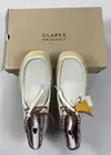 Men's Clarks 26167977 White Interest Blanc Wallabee Cup BT Boots 12M READ EL