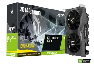 【最高折200+跨店點數22%回饋】ZOTAC 索泰 GTX1660 SUPER AMP 顯示卡/ZT-T16620D-10M