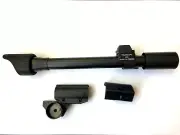 M84 Scope + Mount & Base for M1D Garand, 1903A4, M1 Carbine US Sniper Rifle