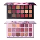 2Pcs Twilight Dusk + Aromas Nude Eyeshadow Palette Makeup Set, Matte Shimmer Gli