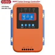 MPPT Solar Energy Controller LCD Display Photovoltaic Controller