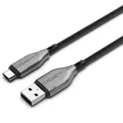 CYGNETT LC7876 Braided USB-C To USB-a Lead 1M