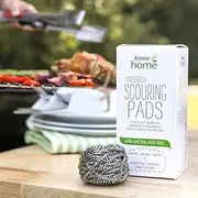 Pack of 12 SCRUB BUDS DISH DROPS Stainless Steel Scourers – An indispensable tool in the kitchen, to remove burnt food residue and grease without scratching
