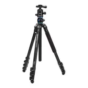 Benro GA158FB1 GoClassic 4-Section Aluminum Flip Lock Tripod - Max Load- 17.6lbs