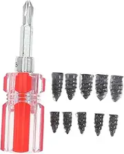 NULYLU 1 Set Tire Repair Tool Tire Repair Screws Heavy Duty Tire Plug Kit Tire Screw Plug Screw in Tire Plugs Tire Repair Nail Tire Plug Kits Motorcycle Tire Plug Kit Tire Nail Repair Kit