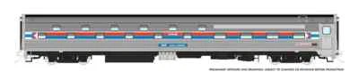 RAPIDO HO BUDD SLUMBERCOACH AMTRAK PHASE 1 #2028 LOCH TARBET PN 141004