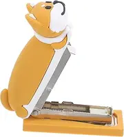 TEHAUX Cute Dog Shaped Portable Stapler Mini Handheld Stationery for School for Effortless Stapling for Students Home Use