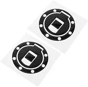 ULTECHNOVO 2pcs Motorcycle Fuel Tank Sticker Easy Installation Oil Tank Pad Protector Compatible with Various Models Durable Protection for Enthusiasts