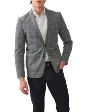 [Rodd & Gunn] Karaka Point Sports Fit Jacket in Aquamarine