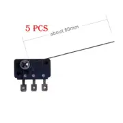 5Pcs Micro Switch 3Pin Coin Acceptor with 5A 10Cm Needle for Arcade Games
