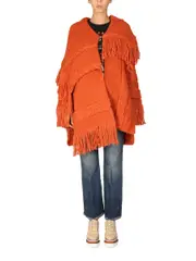 [Stella McCartney] Stella McCartney-Knitted Textured Coat-Donna S