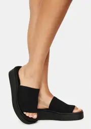 [Steve Madden] Balanced Platform Slide Sandals