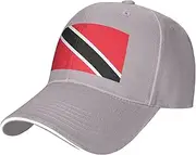 [SSIULUS] Flag of Trinidad and Tobago Casquette Cap Hats,Trucker,Baseball Cap with Snapback,Perfect for Summer,Golf