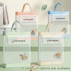 Mesh Tote School Bag Portable Stationery Storage Pouch Students