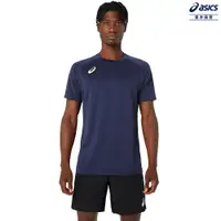 在飛比找PChome24h購物優惠-ASICS 亞瑟士 排球短袖上衣 男款 排球上衣 2053A