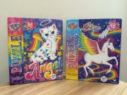 2014 LISA FRANK ANGEL KITTY & SKYE UNICORN PUZZLE 48 PIECES Each 9.1”x 10.3” NEW