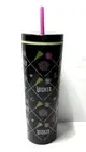 Wicked Black Tumbler 23 fl oz BPA Free w/Straw & Lid Target Bullseye Playground