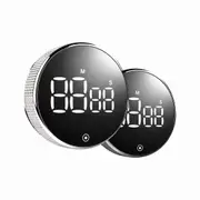 Magnetic LED Digital Kitchen Timer Countdown Alarm Cooking Shower Study Clock