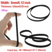 3mm Rubber Drive Flat Belt Tape for CD DVD Recorder Turntable Cassette Player