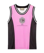 Gucci Sleeveless Technical Jersey Tank Top S,L Pink