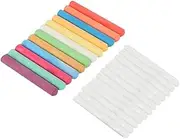 24pcs Dust Chalk White Chalk Whiteboard Markers White Board Pens