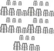 Yardwe 5sets Iron Axe Wedge Blade Axe and Sledge Mortise and Tenon Axe Mower Hatchet Axe Felling Axe Battleaxe Sedge Hammer Utility Splitting Axe Drill Screw Axes Ax Handle Pick Ax 7pcs*5