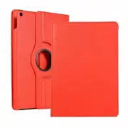 360 Rotating Leather Smart Case Cover For iPad 2 (2011) - Red