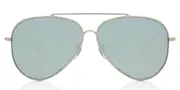Ray-Ban RBR0101S Lenny Kravitz X Reverse 003/30 Men's Sunglasses Silver Size 59