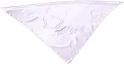 [Ipetboom] Solid Scarf Stylish Head Wrap for Parties Brunch Travel Imitated Silk Men's Scarves