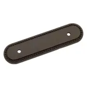 RKI Oil Rubbed Bronze R.K. International BP 1792 BRB Beaded Oblong Pull Backp...
