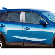 8p Stainless Pillar Posts w/Triangles fits 2013-2016 Mazda CX-5 by Luxury FX (for: Mazda)