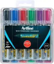 579, 157946HC, Whiteboard Markers in Hard Case, Chisel Nib, 2 - 5Mm Widths, Asso