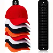 Hat Organizer for Baseball Caps Wall Mounted Storage Rack Hat Display Organizer