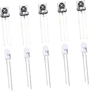 Angoily 5 Pair Emitter Receiver 3 Legs Each 18-20m Operating Distance for IR Applications